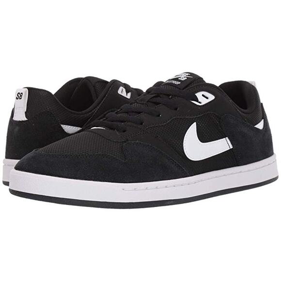 NWT Nike Men Alleyoop SB ,Black/White-Size 8.5 - Picture 1 of 4